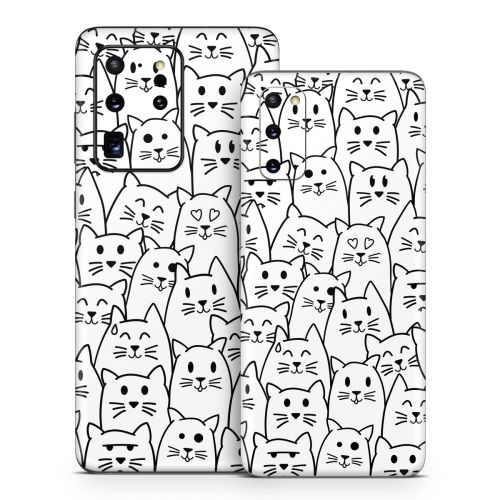 Moody Cats Samsung Galaxy S20 Series Skin