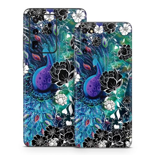 Peacock Garden Samsung Galaxy S20 Series Skin