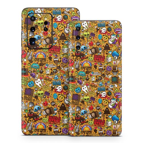 Psychedelic Samsung Galaxy S20 Series Skin