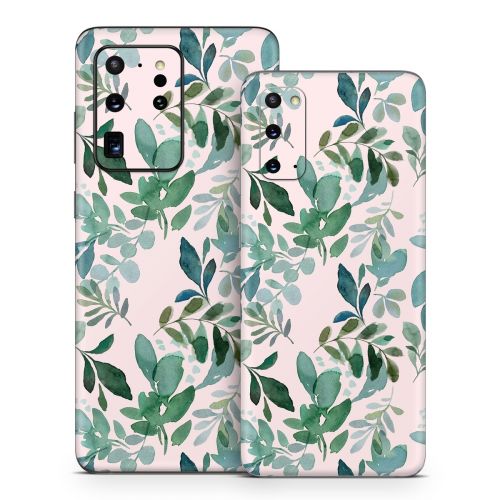 Sage Greenery Samsung Galaxy S20 Series Skin