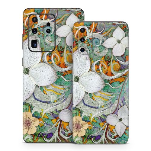 Sangria Flora Samsung Galaxy S20 Series Skin