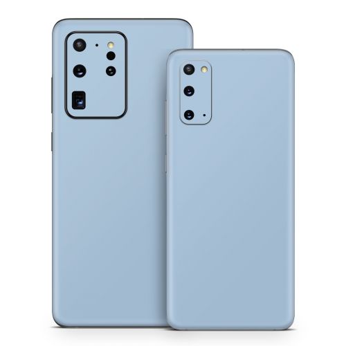 Solid State Blue Mist Samsung Galaxy S20 Series Skin