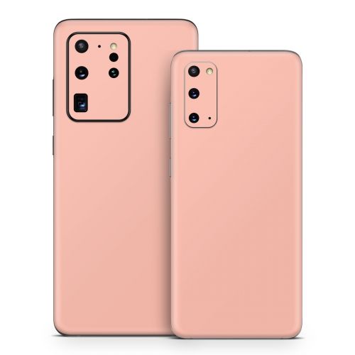 Solid State Peach Samsung Galaxy S20 Series Skin