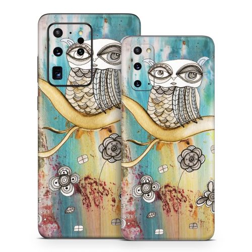 Surreal Owl Samsung Galaxy S20 Series Skin