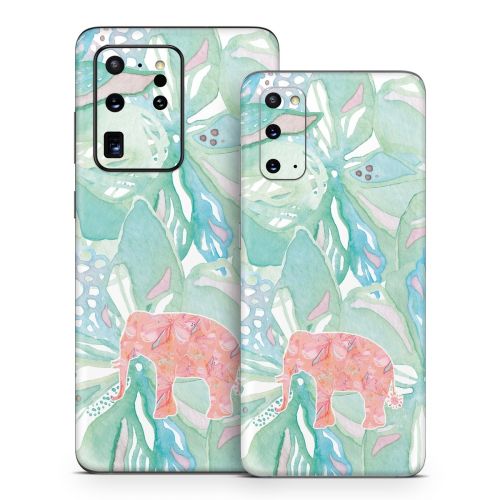 Tropical Elephant Samsung Galaxy S20 Series Skin