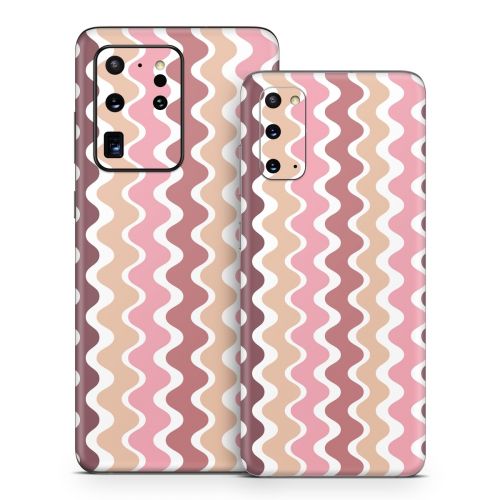 Pink Waves Samsung Galaxy S20 Series Skin