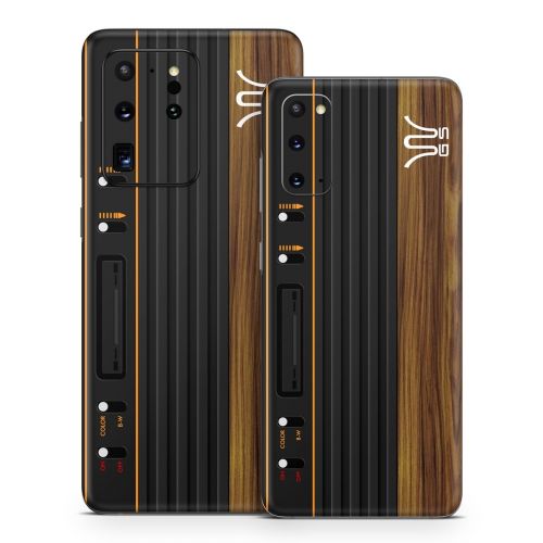 Wooden Gaming System Samsung Galaxy S20 Series Skin