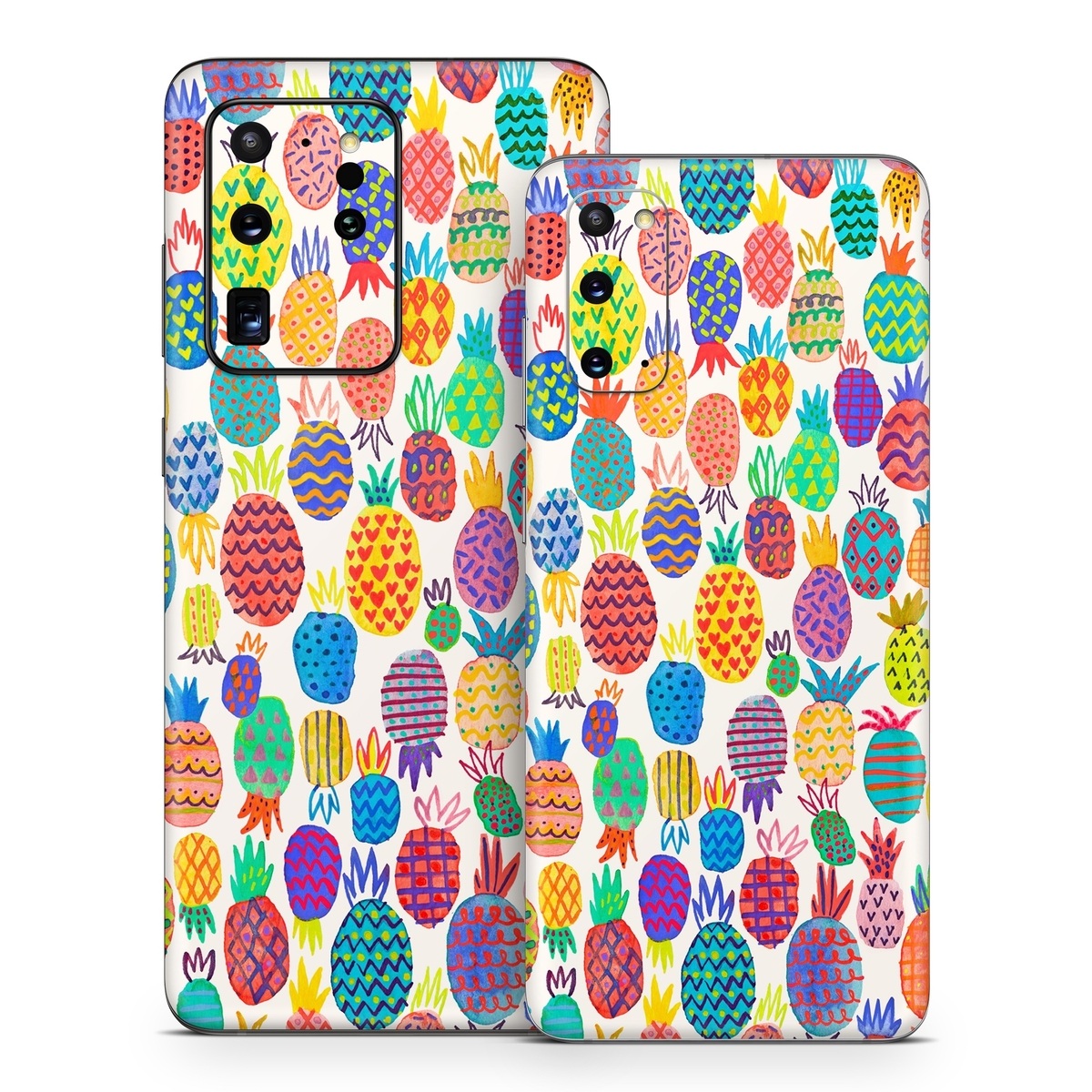 Samsung Galaxy S20 Series Skin design of Colorfulness, Textile, Art, Line, Circle, Symmetry, Pattern, Electric blue, Visual arts, Design, with white, red, blue, green, yellow, purple, pink colors