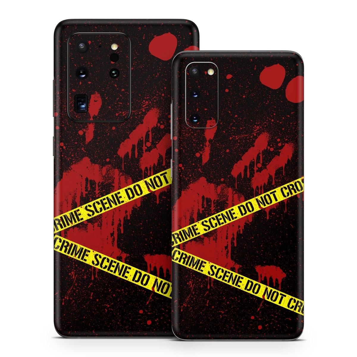 Samsung Galaxy S20 Series Skin design of Red, Black, Font, Text, Logo, Graphics, Graphic design, Room, Carmine, Fictional character, with black, red, green colors