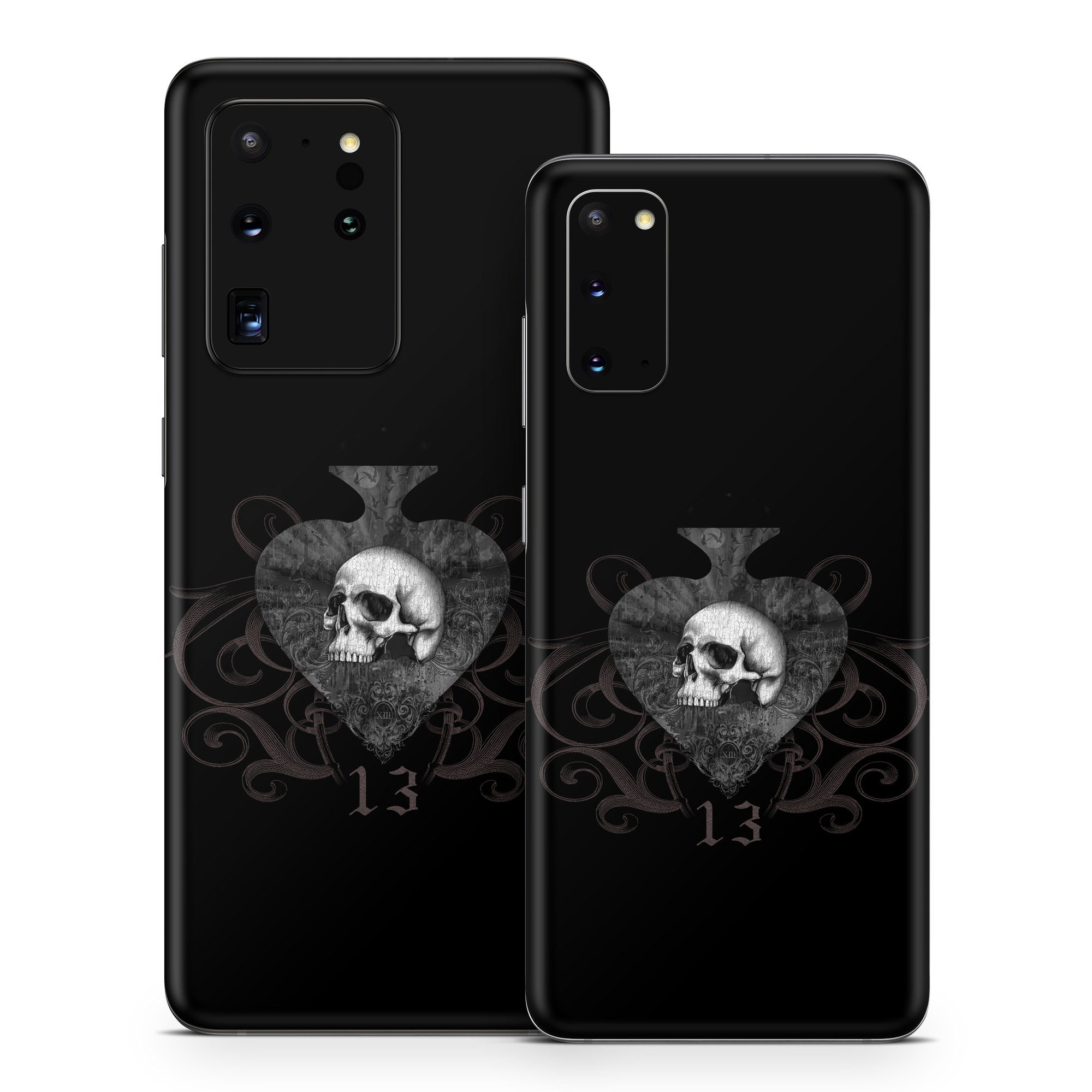 Samsung Galaxy S20 Series Skin design of Bone, Jaw, Grey, Art, Skull, Font, Darkness, Monochrome photography, Illustration, Monochrome, with black, white, brown colors