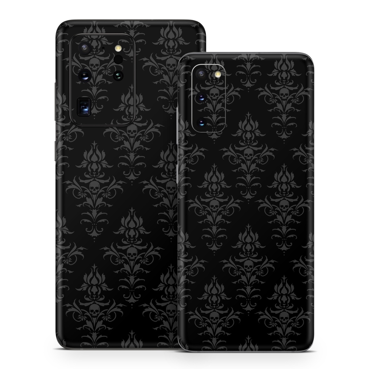 Samsung Galaxy S20 Series Skin design of Black, Pattern, Design, Monochrome, Black-and-white, Darkness, Monochrome photography, Symmetry, with black, gray colors