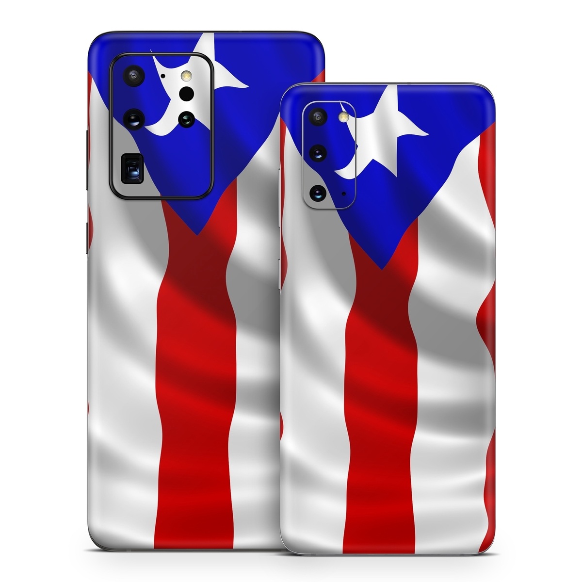 Samsung Galaxy S20 Series Skin design of Flag, Flag of the united states, Flag Day (USA), Veterans day, Independence day, with red, blue, white colors