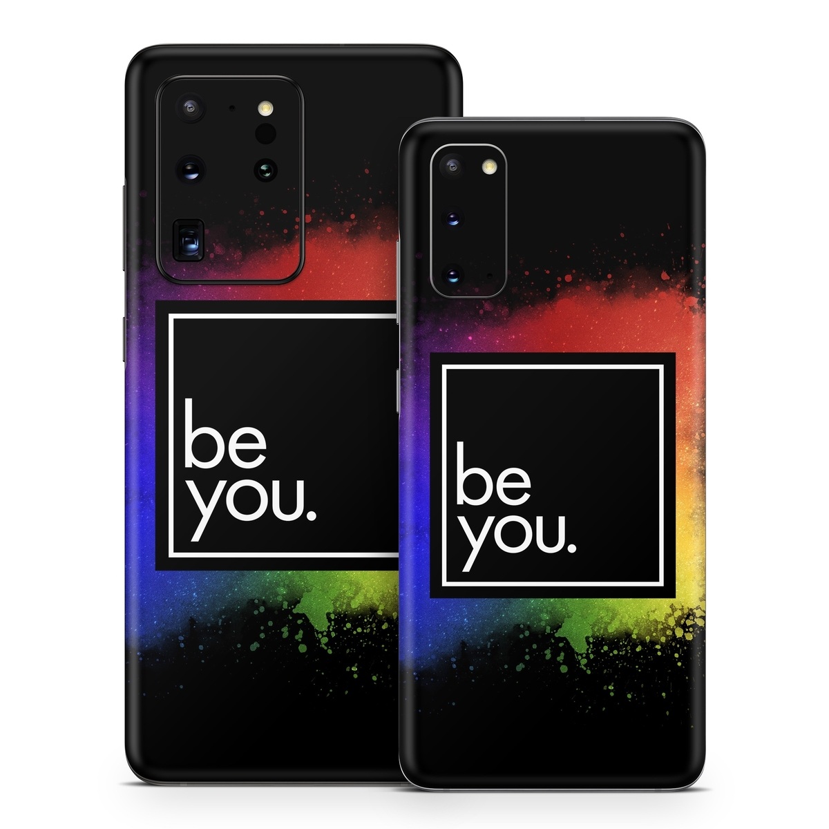 Samsung Galaxy S20 Series Skin design of Text, Font, Sky, Graphic design, Line, Illustration, Logo, Graphics, Night, Space, with black, white, blue, purple, green, yellow, orange, red colors