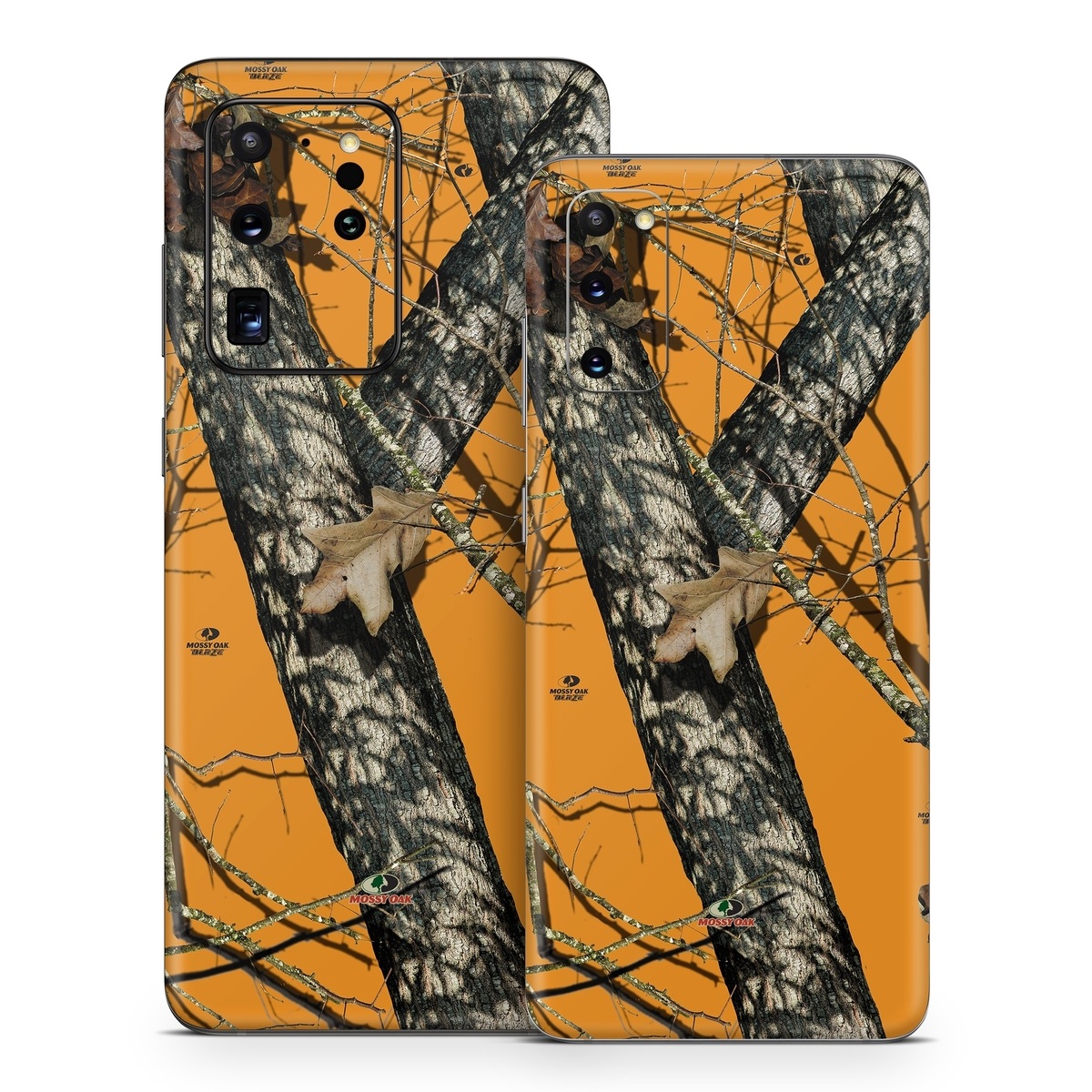 Samsung Galaxy S20 Series Skin design of Tree, Branch, Canoe birch, Woody plant, Plant, Leaf, Adaptation, Wildlife, Trunk, Birch family, with green, black, gray, red colors