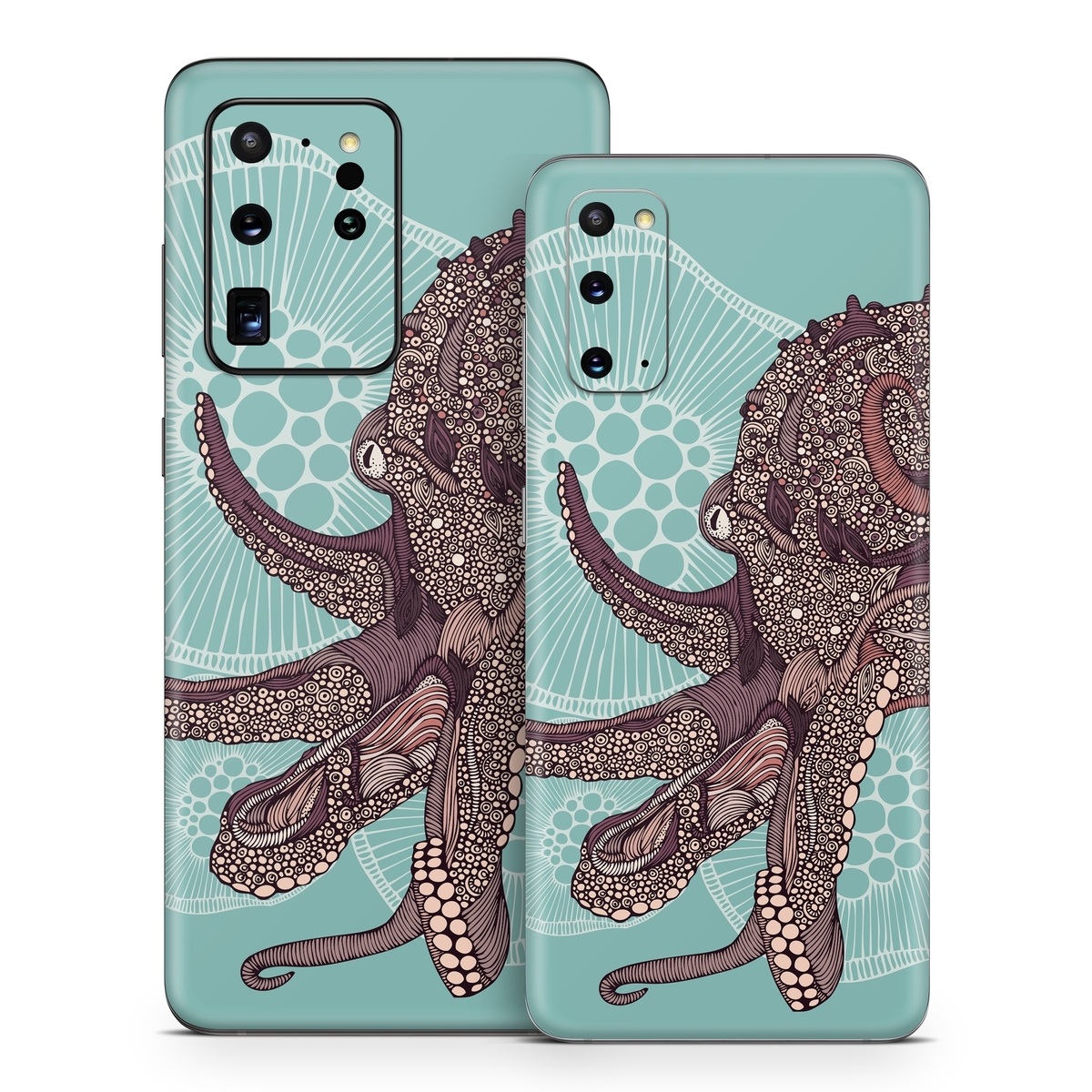 Samsung Galaxy S20 Series Skin design of Illustration, Art, Elephants and Mammoths, Pattern, Graphic design, with gray, black, red, green colors
