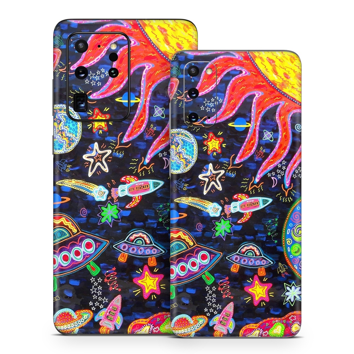 Samsung Galaxy S20 Series Skin design of Pattern, Psychedelic art, Visual arts, Paisley, Design, Motif, Art, Textile, with black, gray, blue, red colors