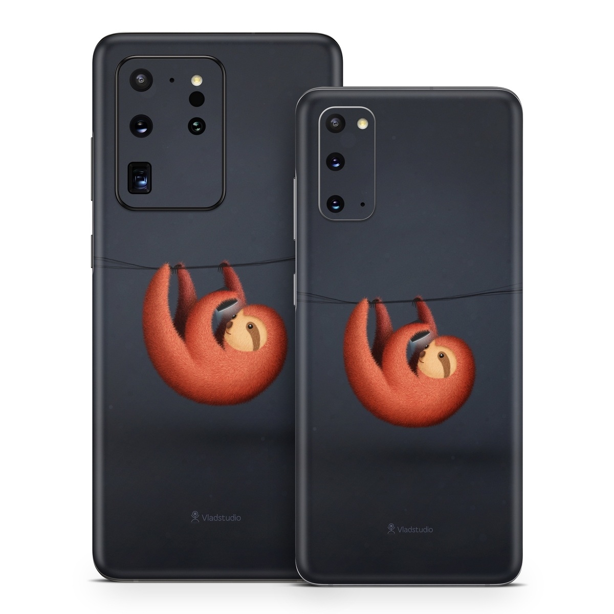 Samsung Galaxy S20 Series Skin design of Orange, Still life photography, Logo, Graphics, with black, orange, brown, gray colors