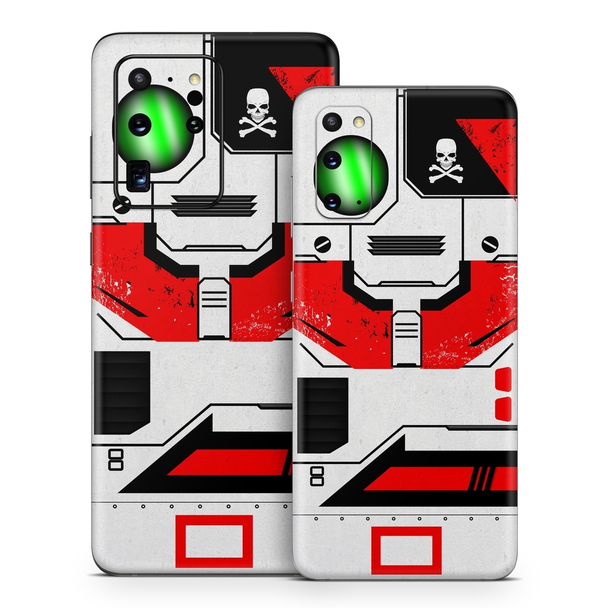 Samsung Galaxy S20 Series Skin design of Floppy disk, Technology, Electric red, Fictional character, with white, red, black, gray colors