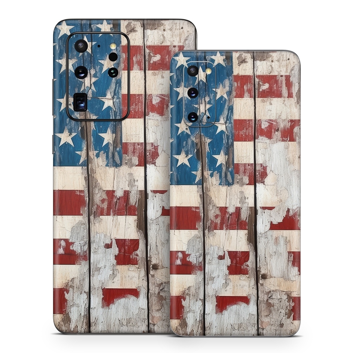 Samsung Galaxy S20 Series Skin design of Flag of the united states, World, Rectangle, Textile, Line, Wall, Flag, Symmetry, Tints and shades, Pattern, with red, blue, white, brown, gray, black colors