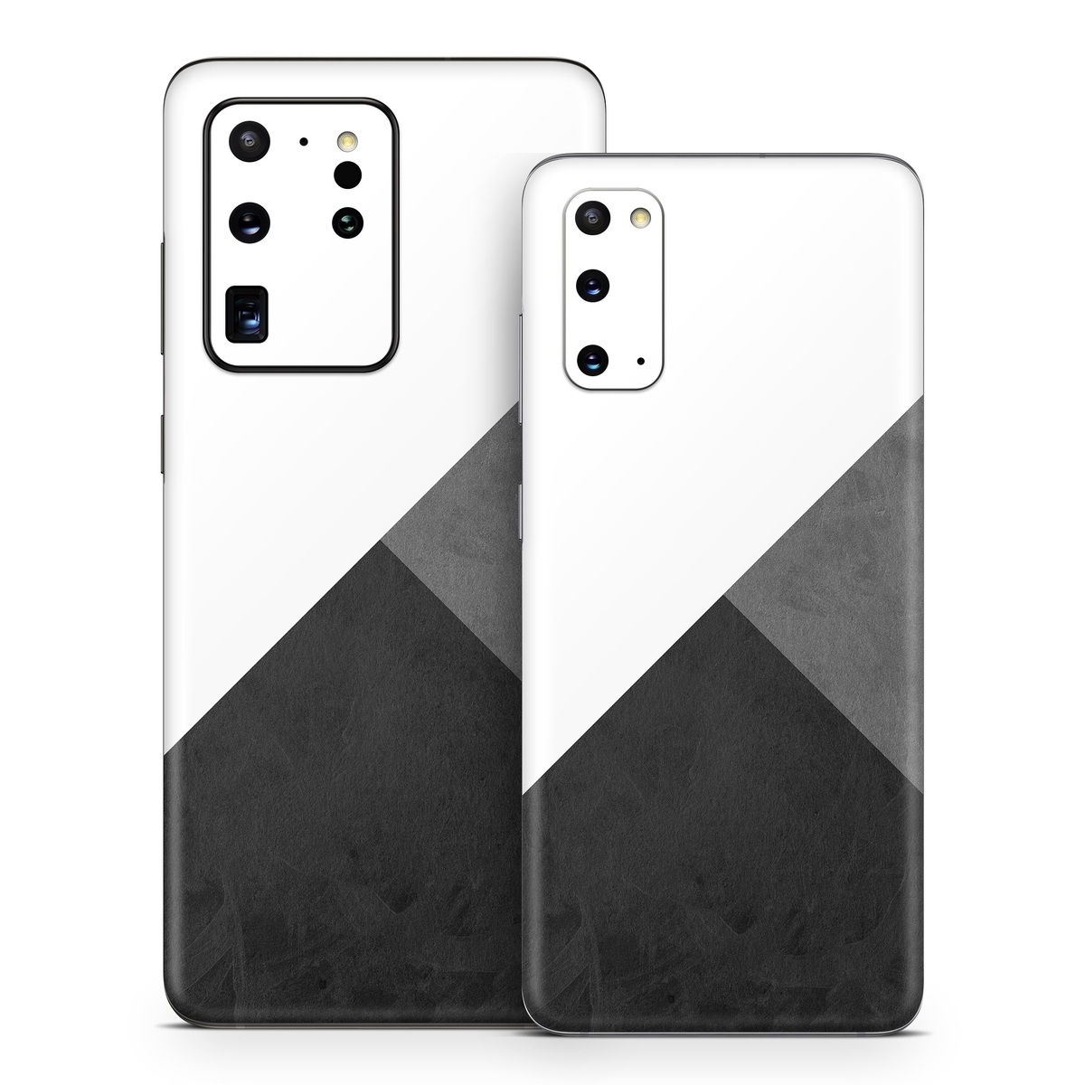 Samsung Galaxy S20 Series Skin design of Black, White, Black-and-white, Line, Grey, Architecture, Monochrome, Triangle, Monochrome photography, Pattern, with white, black, gray colors