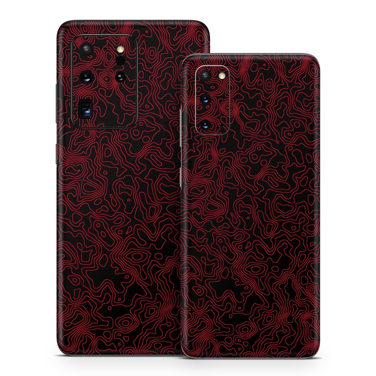 Samsung Galaxy S20 Series Skin design of Pink, Art, Motif, Magenta, Font, Pattern, Symmetry, Rectangle, Circle, Electric blue, with black, red colors