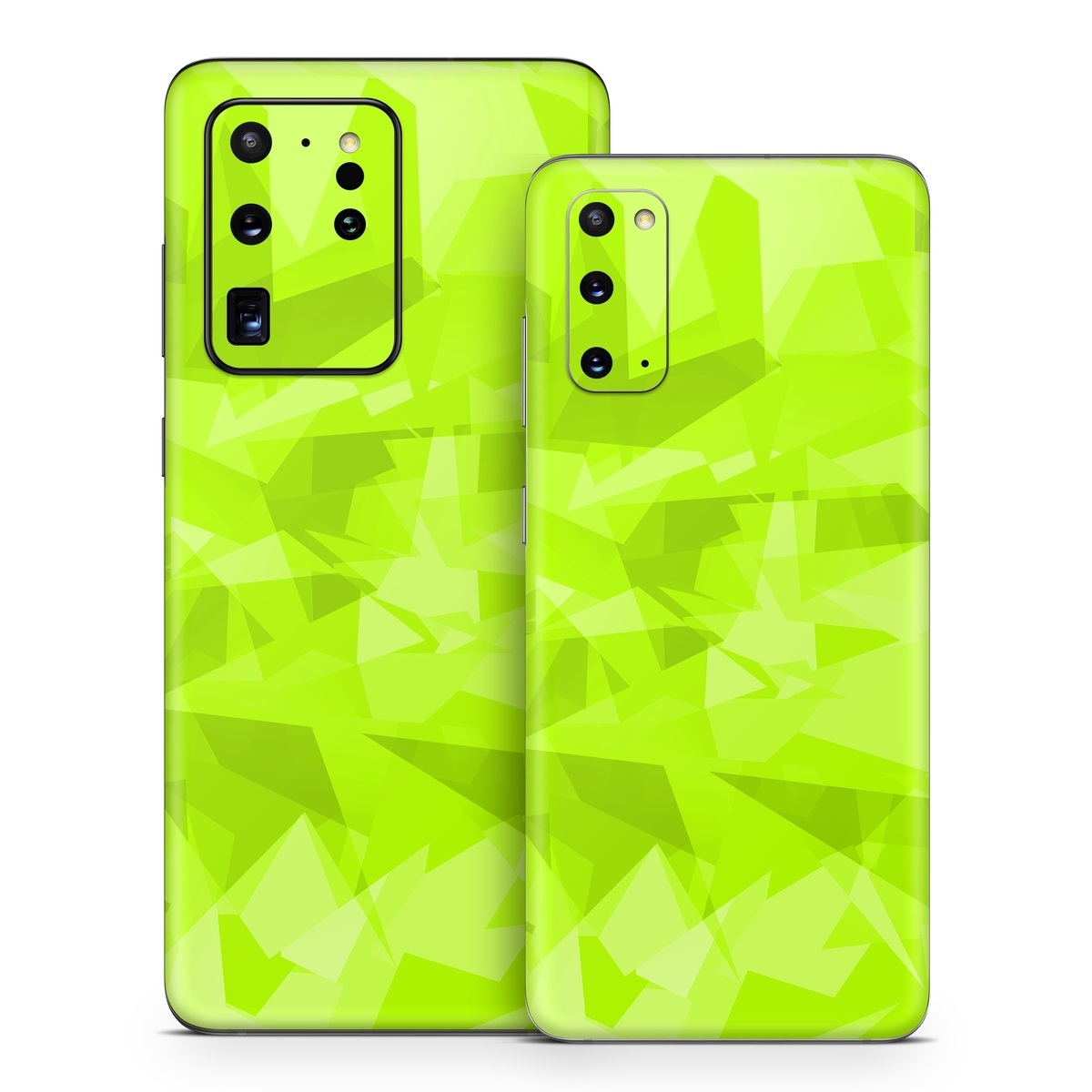 Samsung Galaxy S20 Series Skin design, with green colors