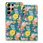 Act Right Flowers Samsung Galaxy S21 Series Skin