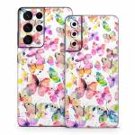 Artistic Butterflies Samsung Galaxy S21 Series Skin