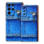 Blue Door Samsung Galaxy S21 Series Skin