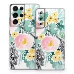 Blushed Flowers Samsung Galaxy S21 Series Skin