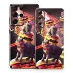 Burger Cats Samsung Galaxy S21 Series Skin