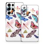 Butterfly Scatter Samsung Galaxy S21 Series Skin
