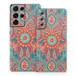 Carnival Paisley Samsung Galaxy S21 Series Skin