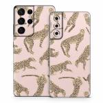 Cheetahs Pink Samsung Galaxy S21 Series Skin
