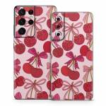 Cherry with Bows Samsung Galaxy S21 Series Skin
