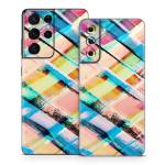 Check Stripe Samsung Galaxy S21 Series Skin