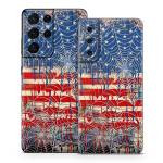 Cobweb Flag Samsung Galaxy S21 Series Skin