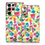 Colorful Strokes Samsung Galaxy S21 Series Skin