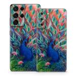 Coral Peacock Samsung Galaxy S21 Series Skin