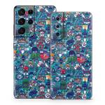Cosmic Ray Samsung Galaxy S21 Series Skin