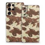 Desert Camo Samsung Galaxy S21 Series Skin