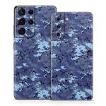 Digital Sky Camo Samsung Galaxy S21 Series Skin