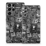 Distraction Tactic B&W Samsung Galaxy S21 Series Skin