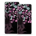 Dark Flowers Samsung Galaxy S21 Series Skin