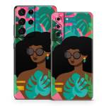 Eva's Garden Samsung Galaxy S21 Series Skin