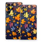Falling Leaves Samsung Galaxy S21 Series Skin