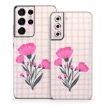 Floral Bouquet Grid Samsung Galaxy S21 Series Skin