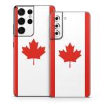 Canadian Flag Samsung Galaxy S21 Series Skin