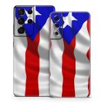 Puerto Rican Flag Samsung Galaxy S21 Series Skin