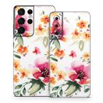 Fresh Flowers Samsung Galaxy S21 Series Skin